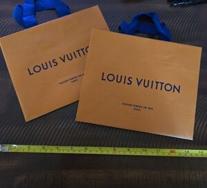 Louis Vuitton Orange Shopping Bags